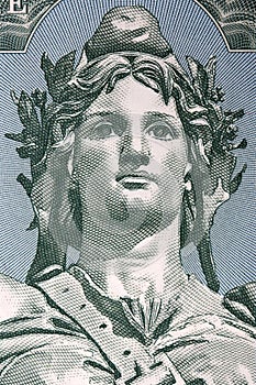 Statue de la Republique Ã¢â¬â Marianne a portrait photo